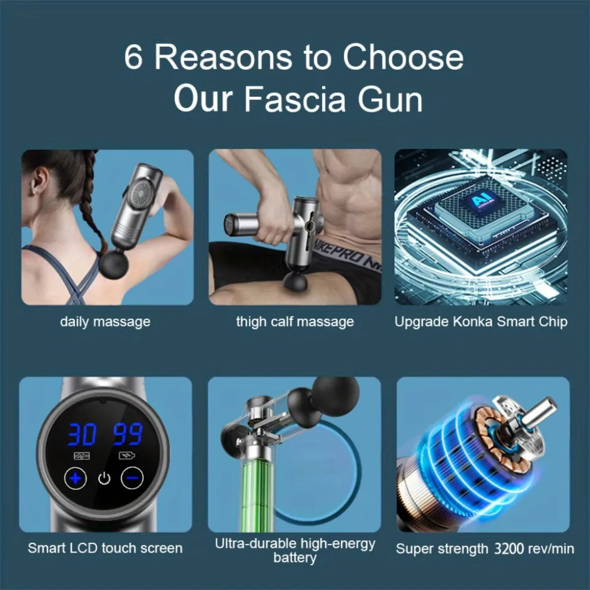 Ultimate Deep Tissue Massage Gun
