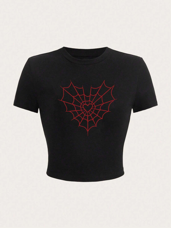 Spider-Love-Web-Print-Women-Tight-Fitting-Short-T-Shirt-Summer-Breathable-Tshirt-Novel-Fashion-Snugged.jpg